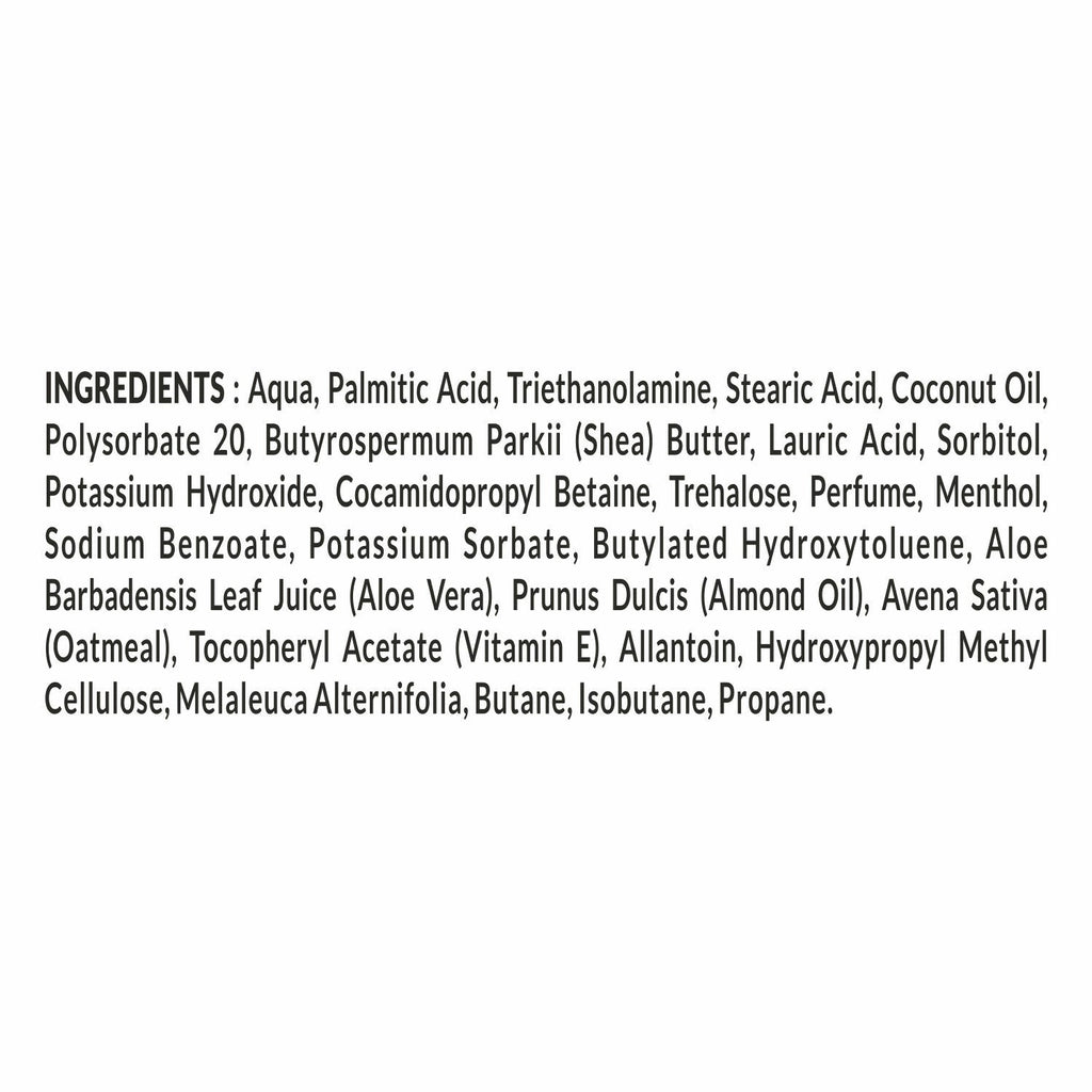VI-JOHN Dermatologically Tested Premium Claming Aqua Shaving Foam Enriched with Aloevera & Almond Oil Free From Silicone, Paraben & Mineral Oil | Grocsy