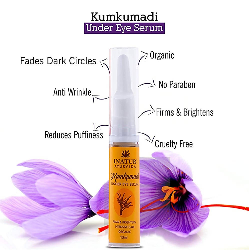 Inatur Kumkumadi Under Eye Serum | Grocsy