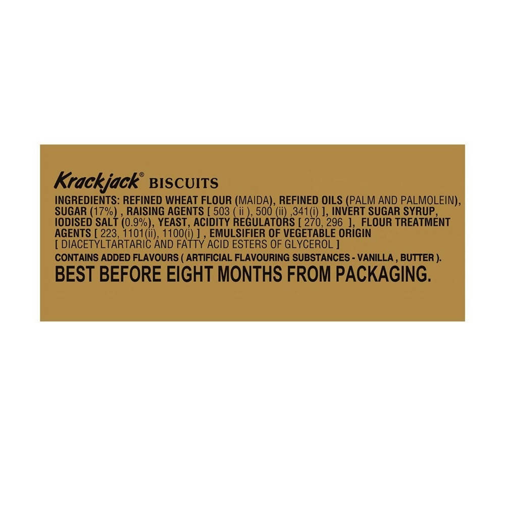 Parle Krack Jack Biscuits | Grocsy