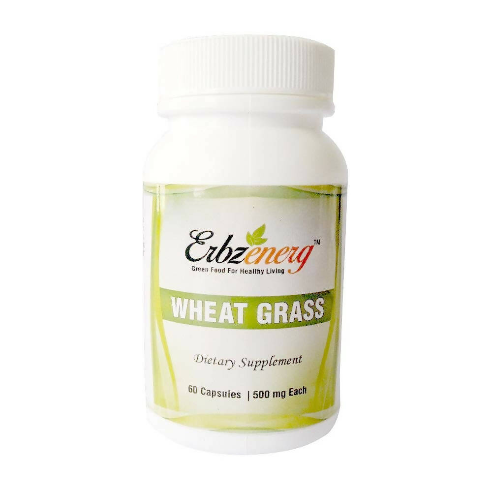 Erbzenerg Wheat Grass Capsules | Grocsy