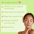 Wishcare 100% Pure Cold Pressed Castor Oil & Olive Oil Combo | Grocsy