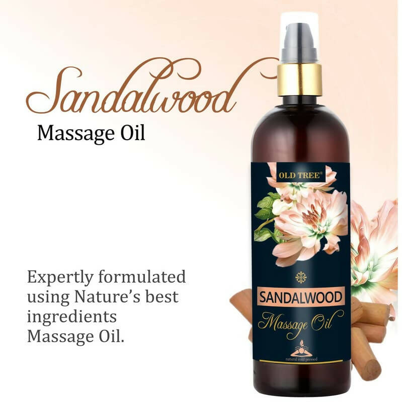 Old Tree Sandalwood Body Massage Oil | Grocsy