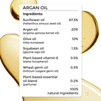Brillare Argan Hair Oil with the Goodness of Olive oil & Sunflower Oil | Grocsy