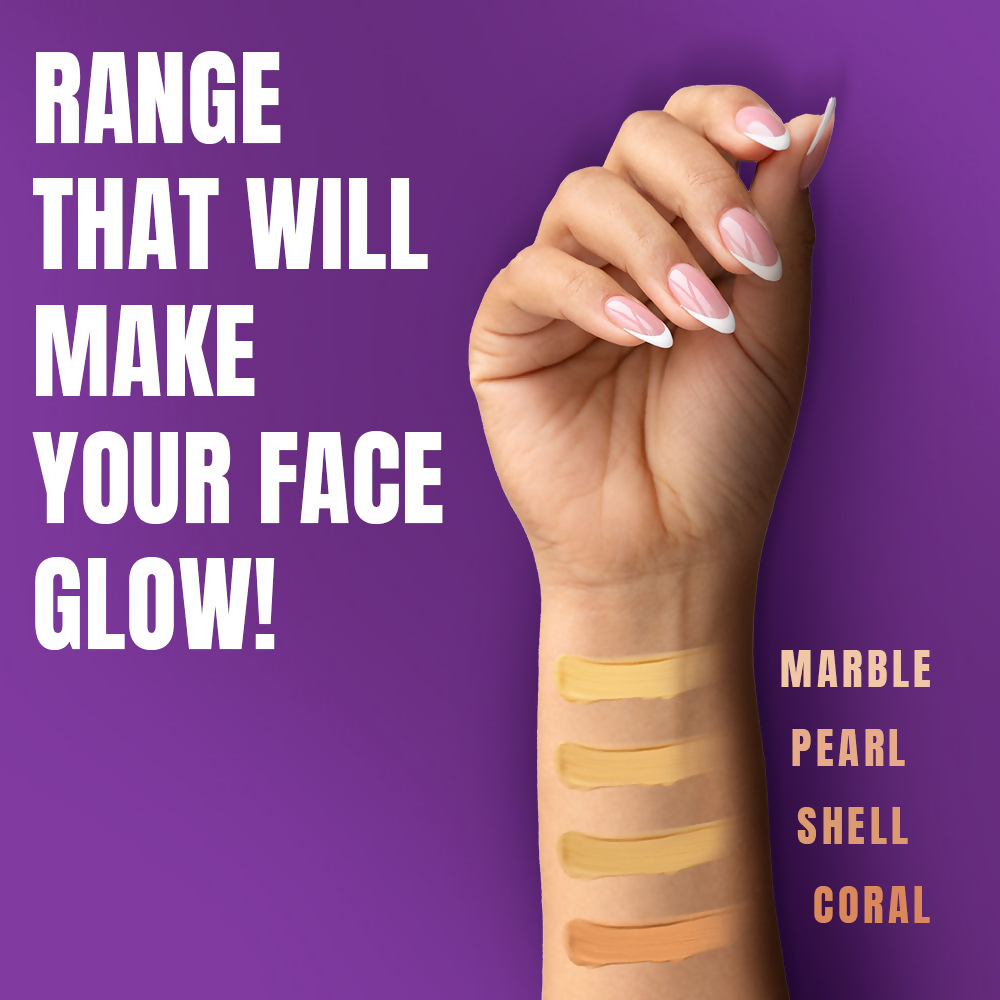 Elle 18 Lasting Glow Foundation - 02 Marble | Grocsy