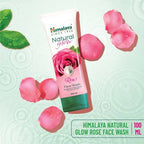 Himalaya Natural Glow Rose Face Wash | Grocsy