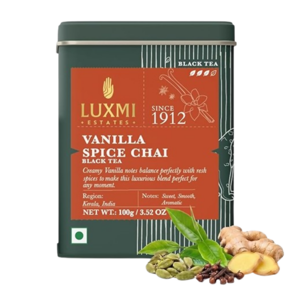 Luxmi Estates Vanilla Spice Chai Black Tea | Grocsy
