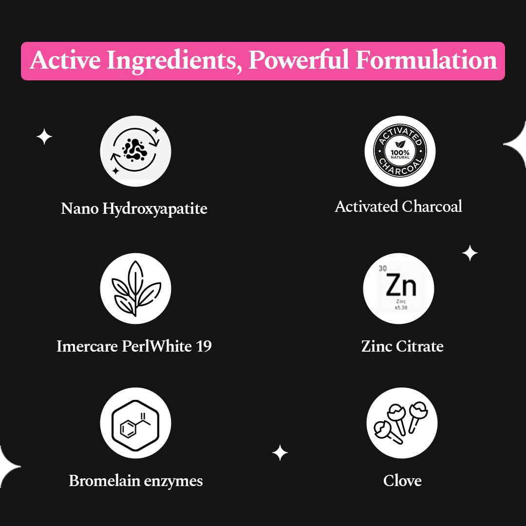 Perfora Activated Charcoal Whitening Toothpaste - Watermelon Mint | Grocsy