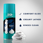 Gillette Sensitive Shaving Foam | Grocsy