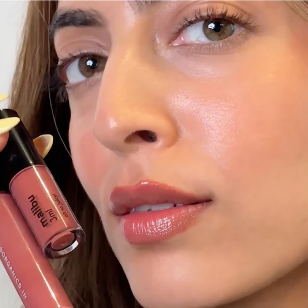Ruby's Organics Lip Oil Gloss - Malibu | Grocsy