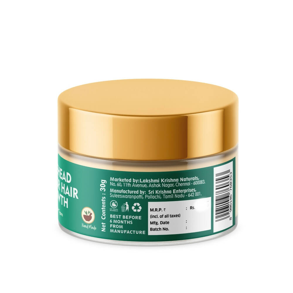 Lakshmi Krishna Naturals Forehead Gel For Hair Growth | Grocsy