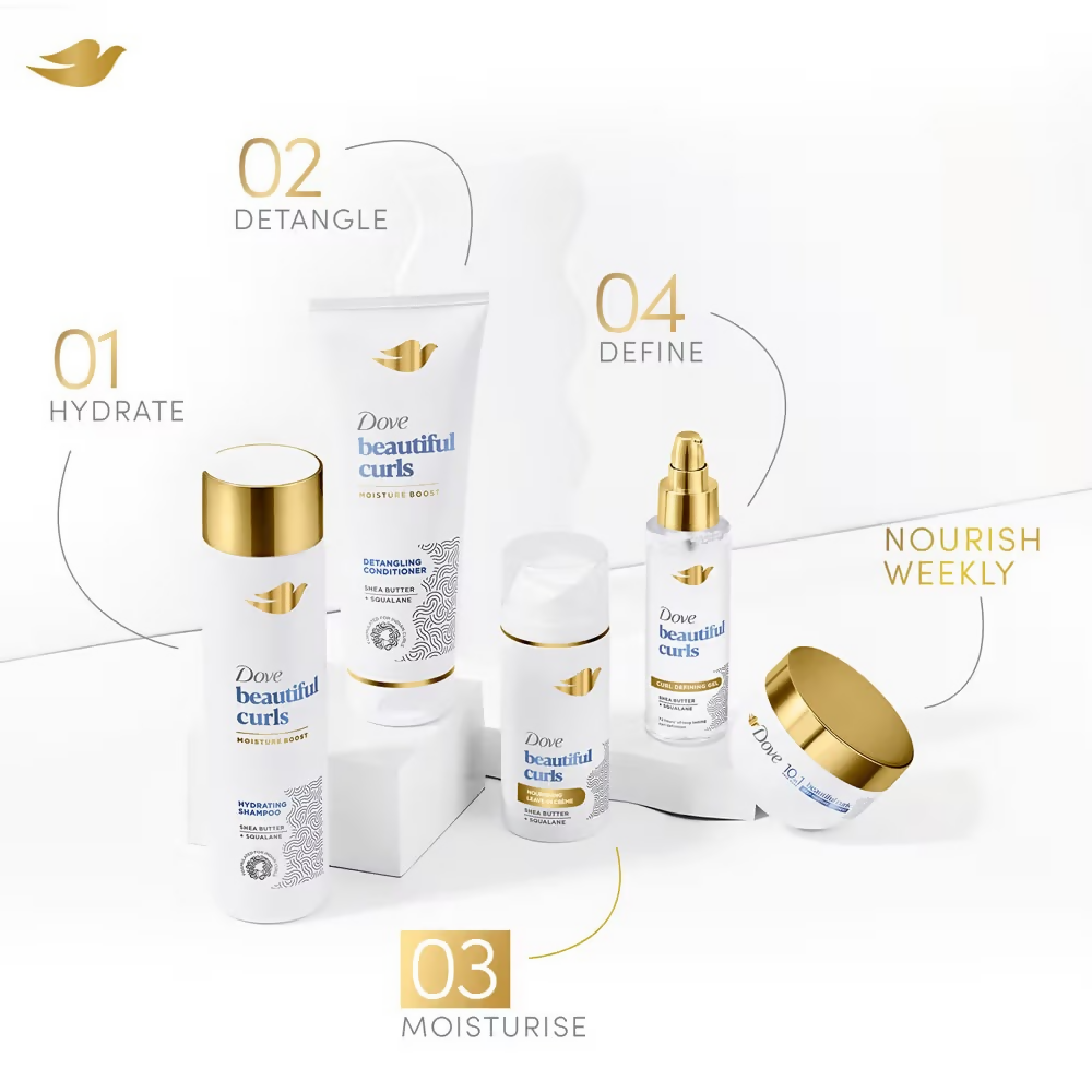 Dove Beautiful Curls Leave In Creme | Grocsy