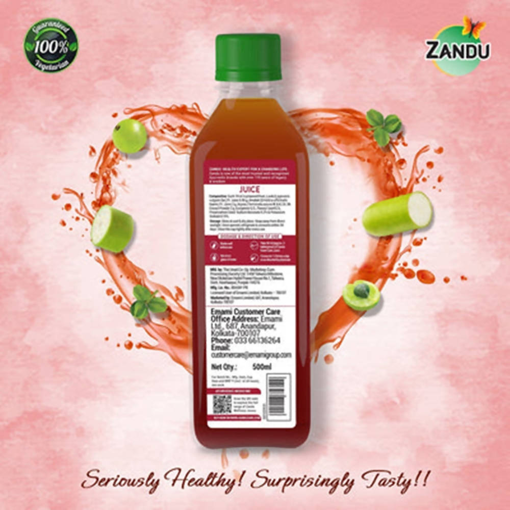 Zandu Heart Care Juice with Lauki & Amla | Grocsy