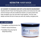 Oxyglow Herbals Keratin Hair Mask | Grocsy