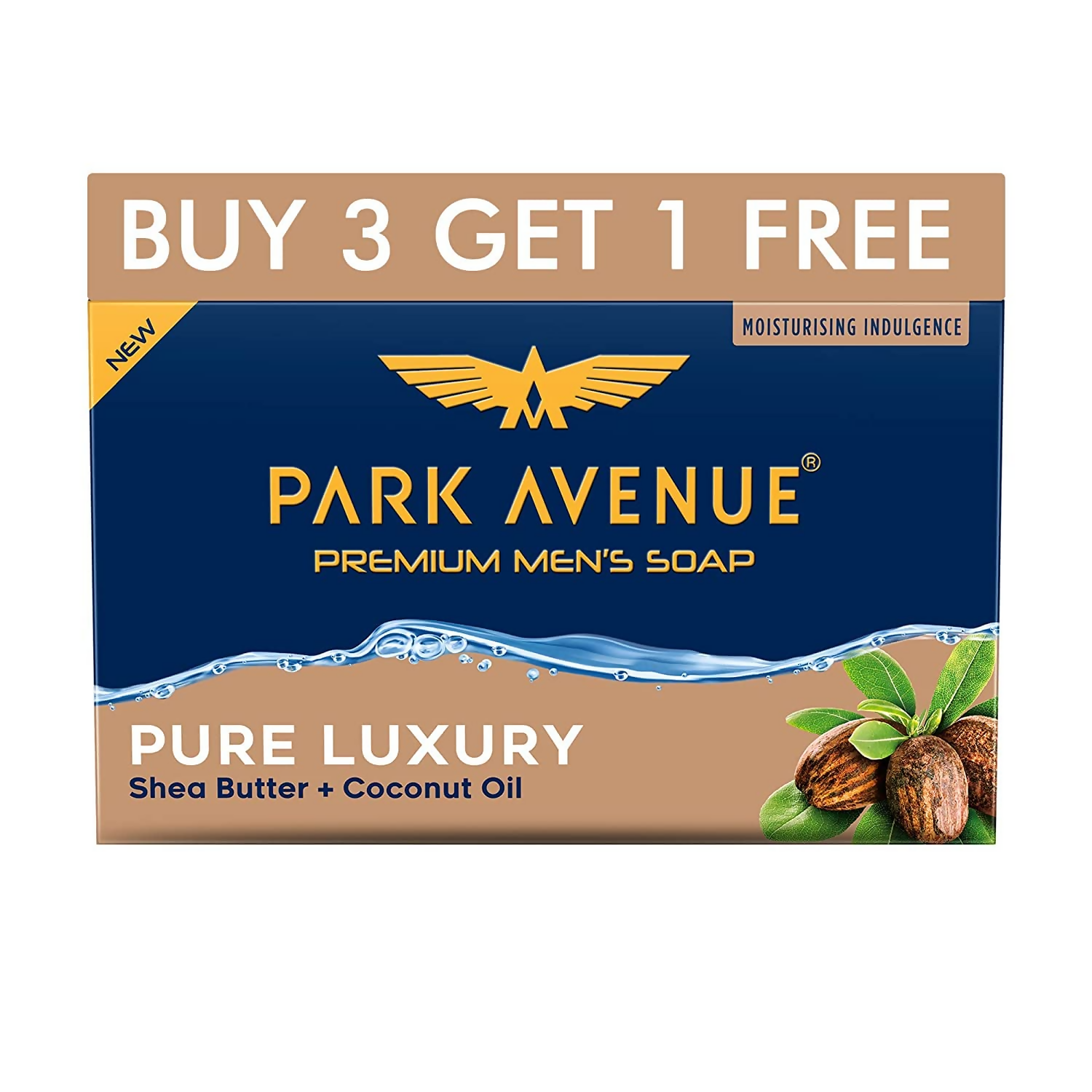 Park Avenue Premium Men’s Soap With Shea Butter + Coconut Oil | Grocsy