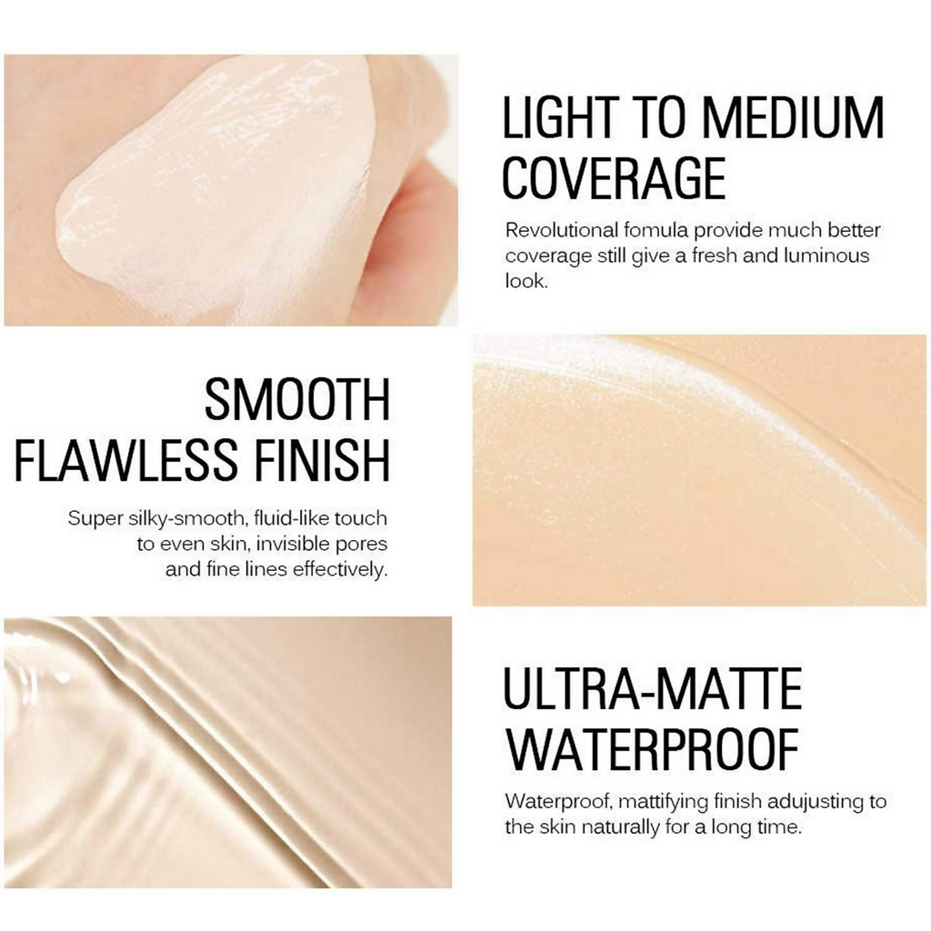 CVB C17 Hd High Definition Full Coverage Foundation Shades 03 | Grocsy