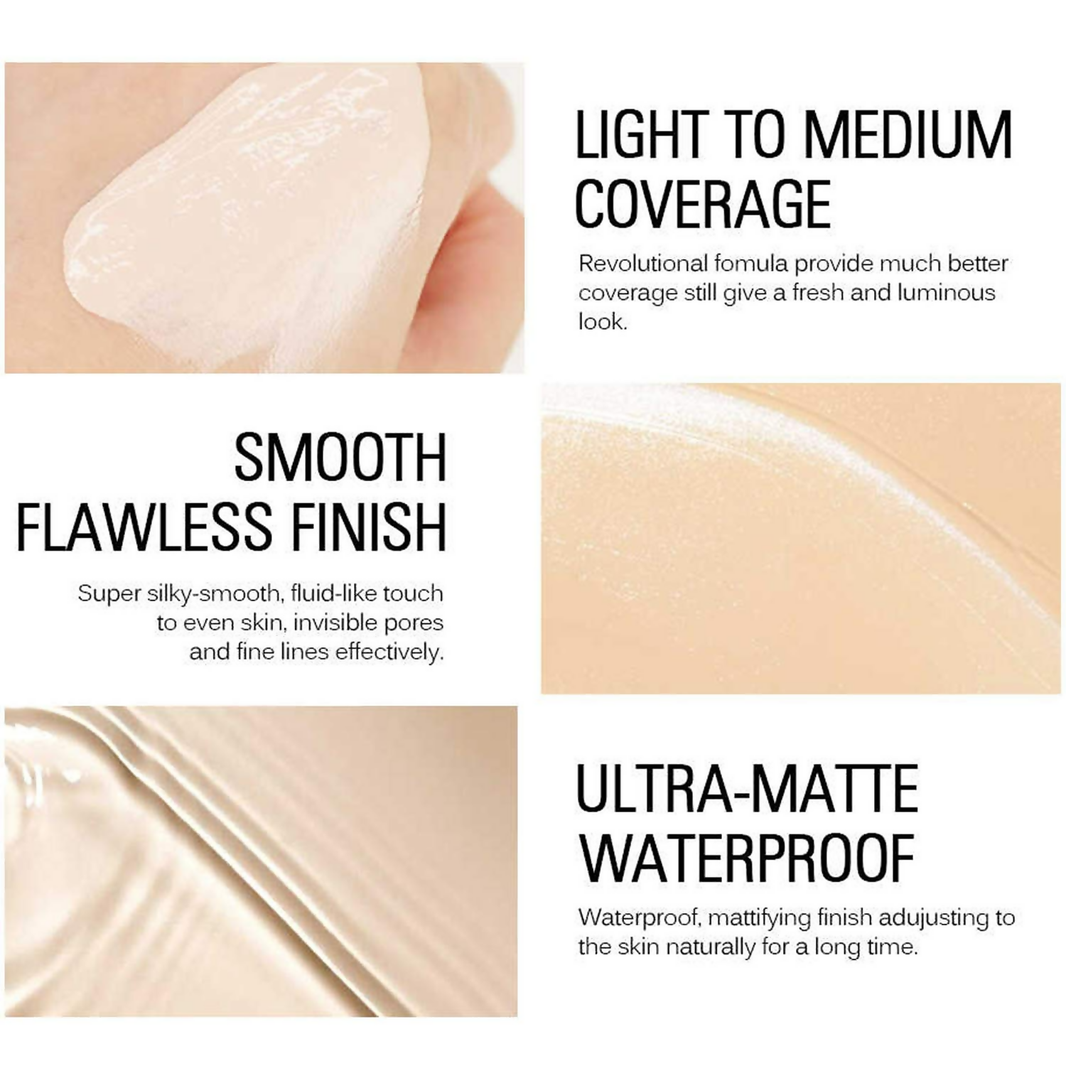 CVB C17 Hd High Definition Full Coverage Foundation Shades 03 | Grocsy