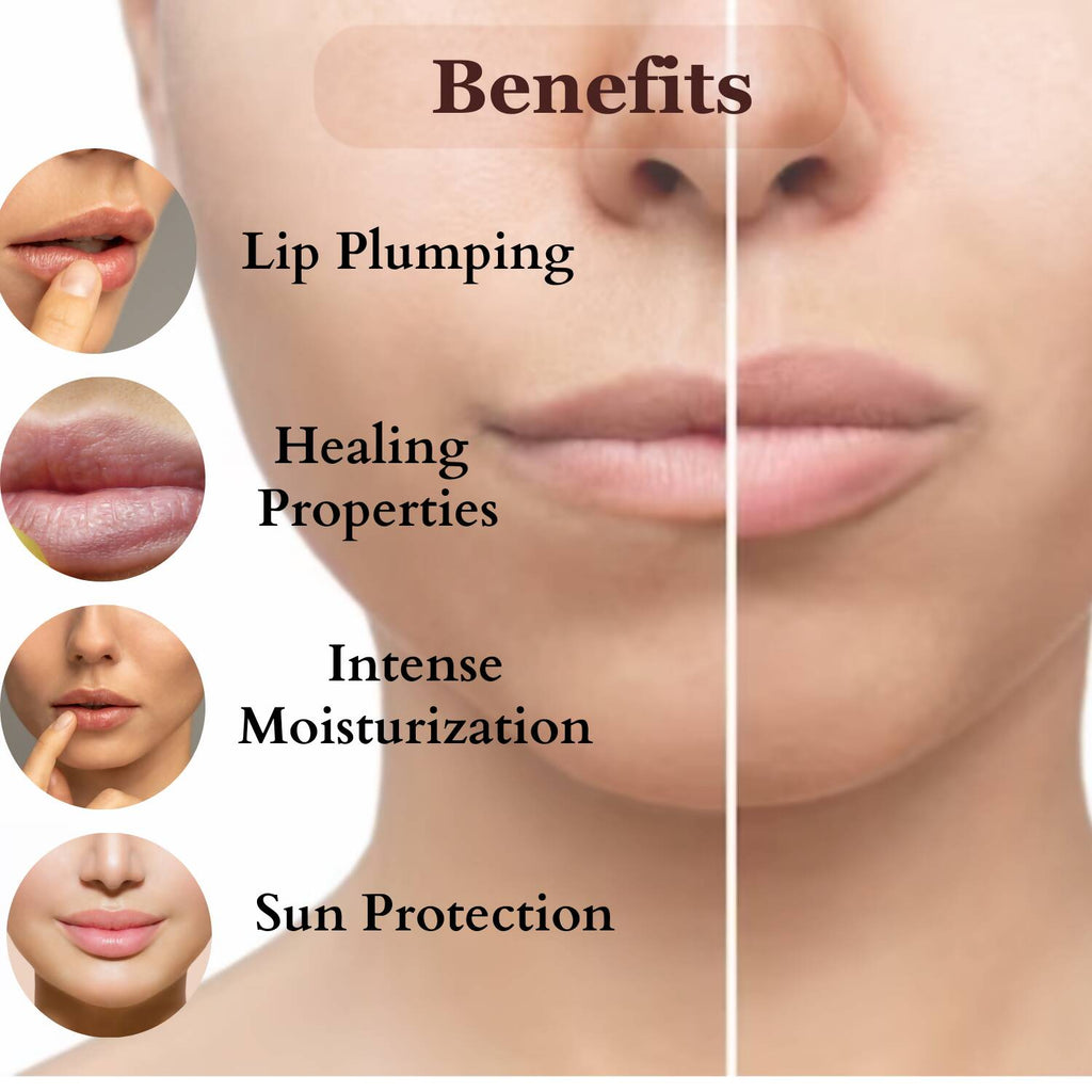 Dermistry Nourishing Cocoa Butter Lip Balm & Coffee Lip Scrub | Grocsy