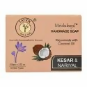 Tatvik Ayurveda Mridukayahand Made Soap (Kesar & Nariyal) | Grocsy