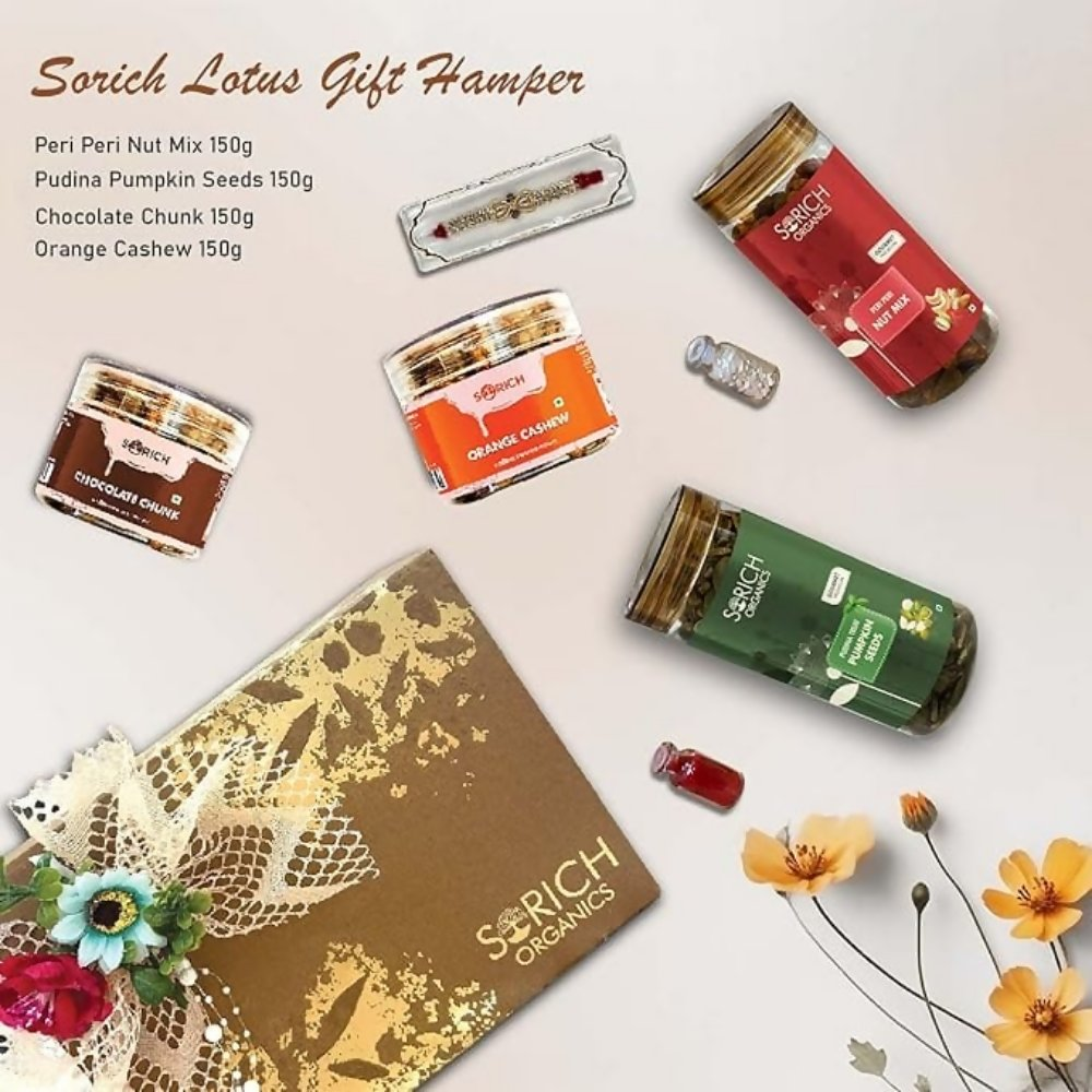 Sorich Organics Rakhi Indulgence Gift Box | Grocsy
