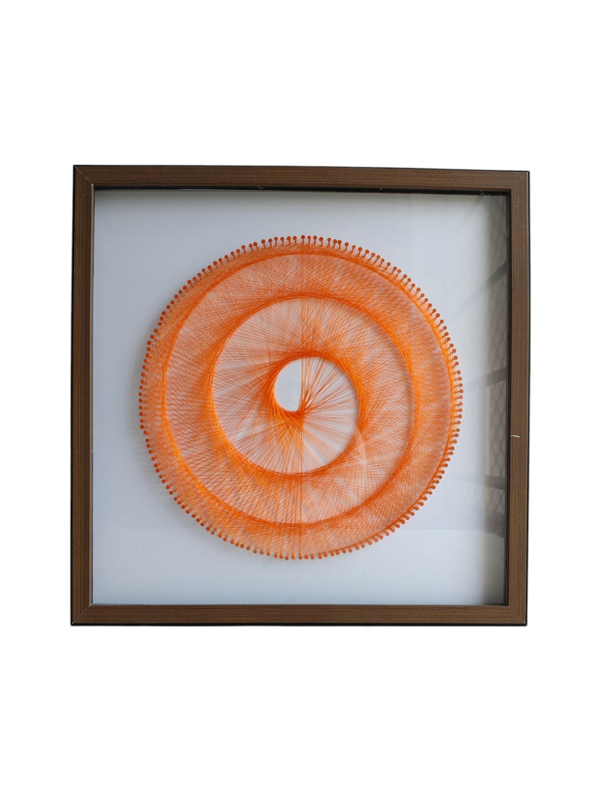 Sun Mun Decors Orbit of Threads String Art Wall Frame Geometric Handmade Décor | Grocsy