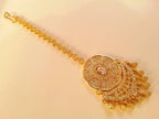 AD Bridal Stones Maang Tikka | Grocsy