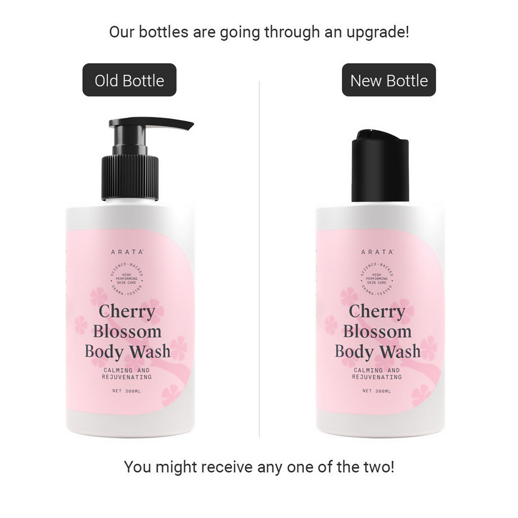 Arata Body Wash Nourishing Calming And Rejuvenating - Cherry Blossom | Grocsy