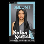 BBlunt Salon Secret High Shine Crème Hair Colour - Natural Black - Limited Time Offer | Grocsy