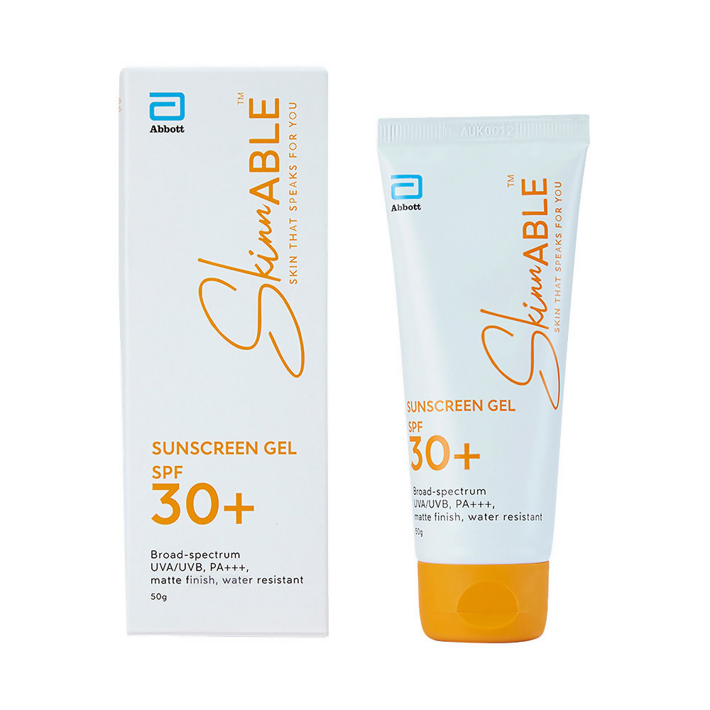Skinnable Sunscreen Gel SPF 30+, Broad-Spectrum UVA/UVB Protection | Grocsy