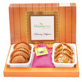 Ghasitaram Assorted Box of Gujiyas, Dry Sweet Gujiyas and Thandai | Grocsy