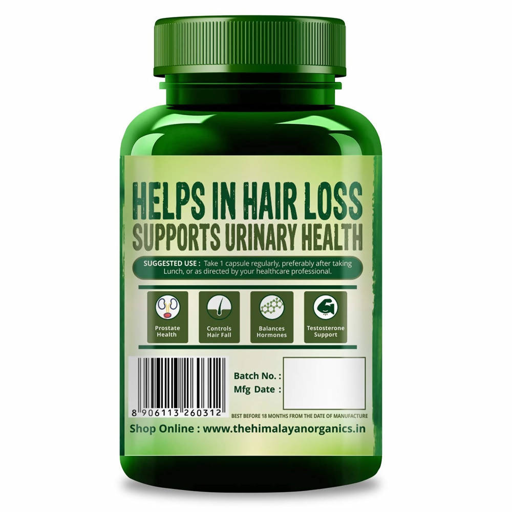 Himalayan Organics Saw Palmetto Capsules | Grocsy