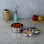 Sumeet Stainless Steel Meal Pack Lunch Box | Grocsy