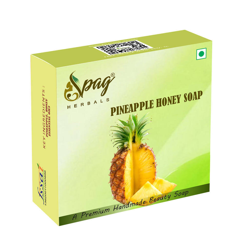 Spag Herbals Pineapple Honey Handmade Soap | Grocsy