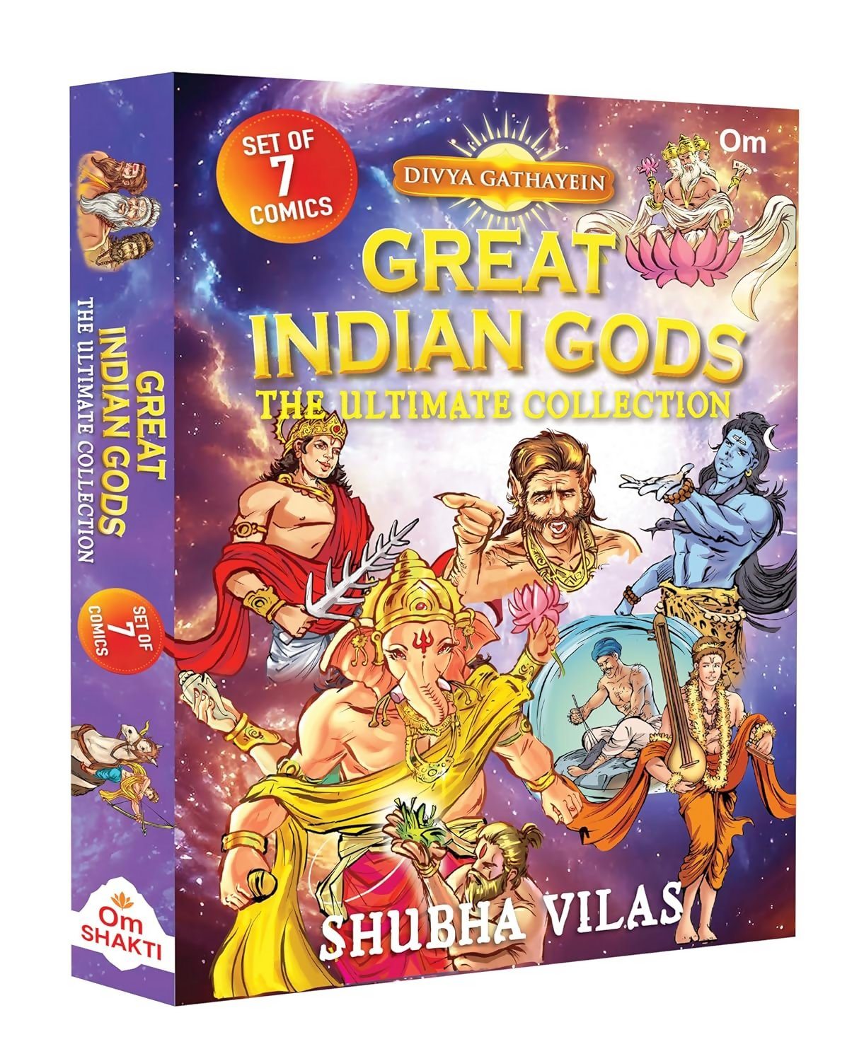 Great Indian Gods: The Ultimate Collection - Om Books | Grocsy