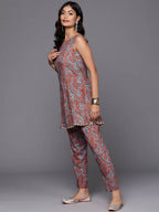 Ahalyaa Women's Traditional Wear Co-ods - Teal Blue | Grocsy