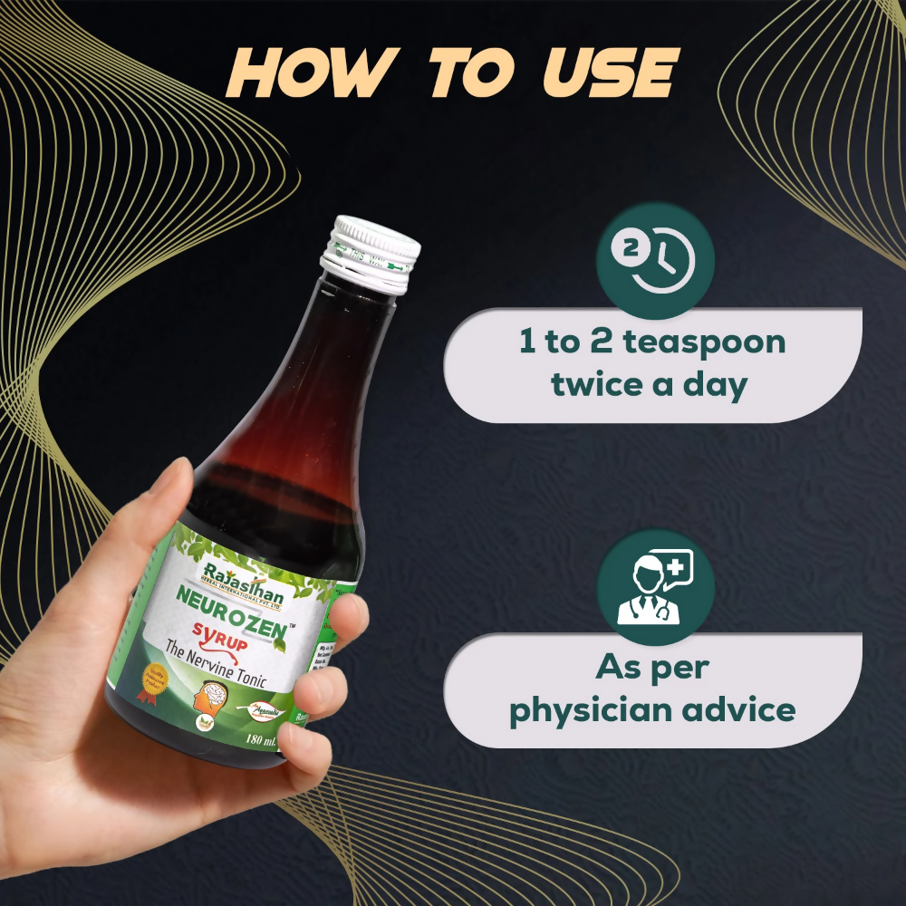 Rajasthan Herbals Neurozen Syrup | Grocsy