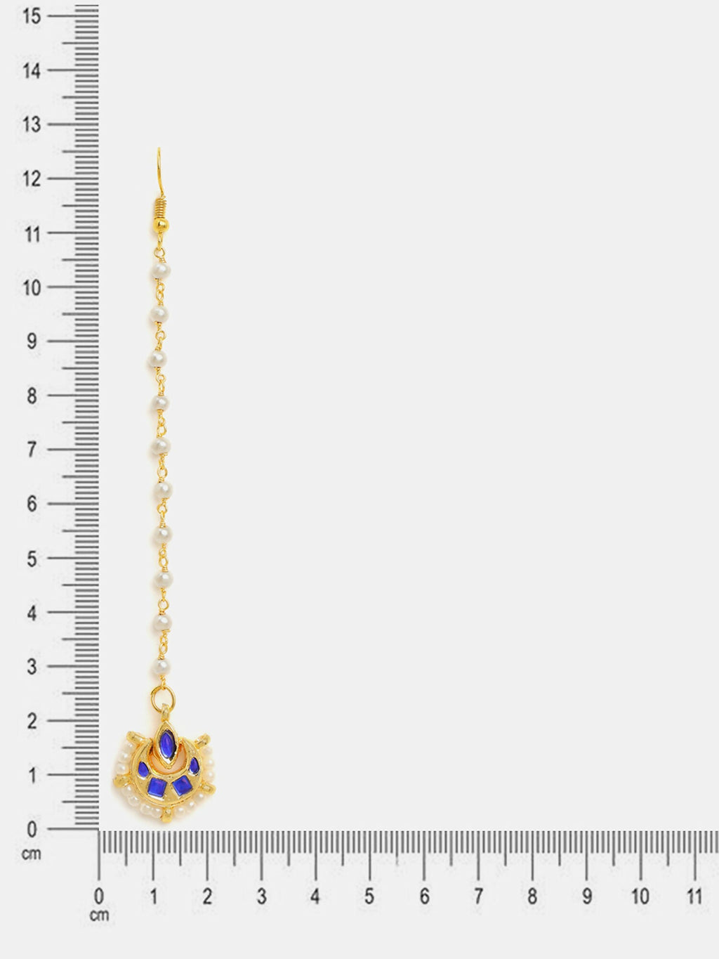 Ruby Raang Virasat Jewels Maang Tikka | Grocsy