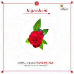 Khadi Natural Organic Rose Petals Powder | Grocsy