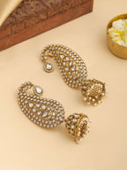 Ruby Raang Pearl Jhumka | Grocsy