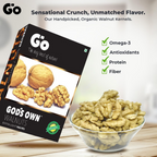 Go Organic Kashmiri Extra Light Halves Walnuts Kernels | Grocsy