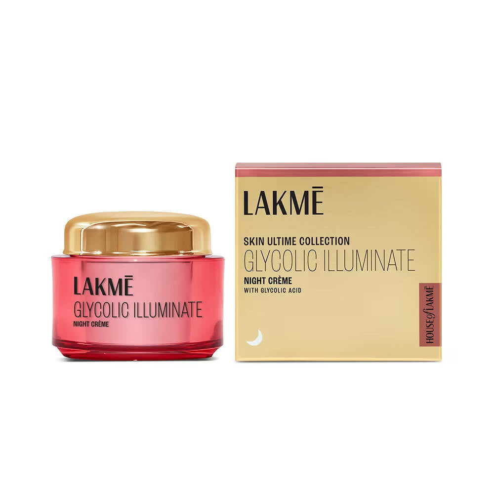 Lakme Glycolic Illuminate Night Creme | Grocsy