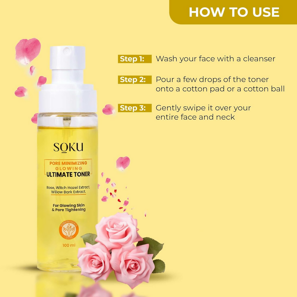 SOKU Pore Minimizing Glowing Ultimate Toner | Grocsy
