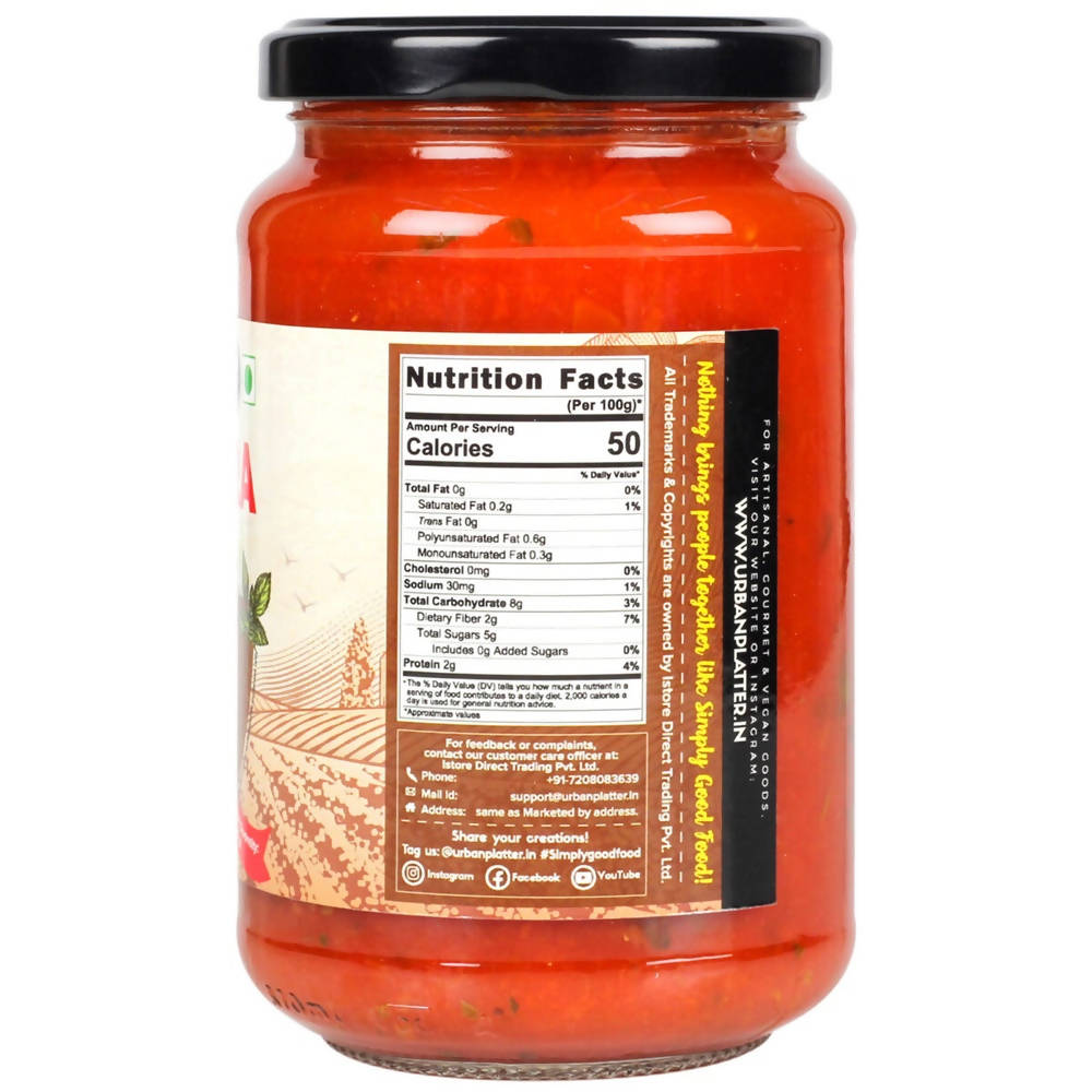 Urban Platter Classic Italian Marinara Sauce | Grocsy
