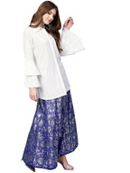 Ahalyaa Women's Traditional Wea Co-ods - White | Grocsy