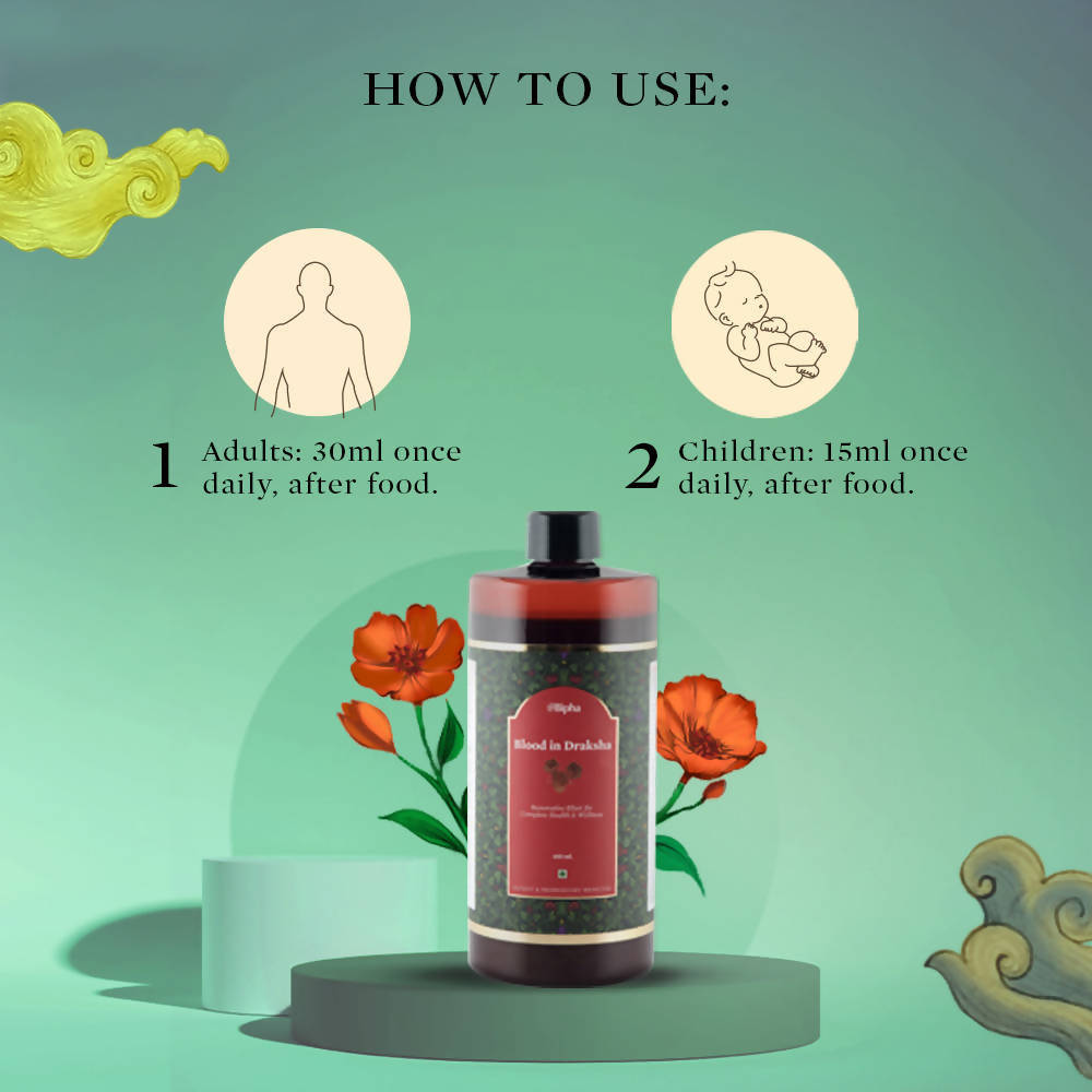 Bipha Ayurveda Blood In Draksha | Grocsy