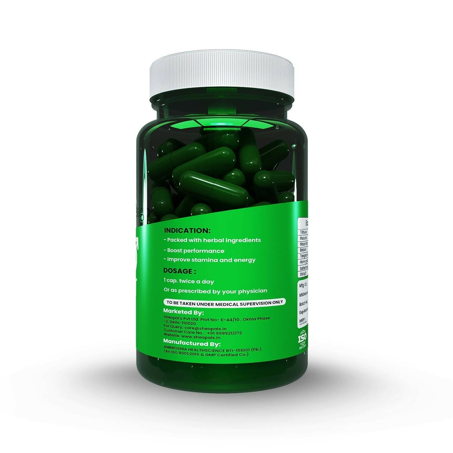 Sheopal's Testo Booster Capsules | Grocsy