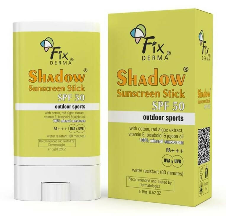 Fixderma Shadow Sunscreen Stick SPF 50 | Grocsy