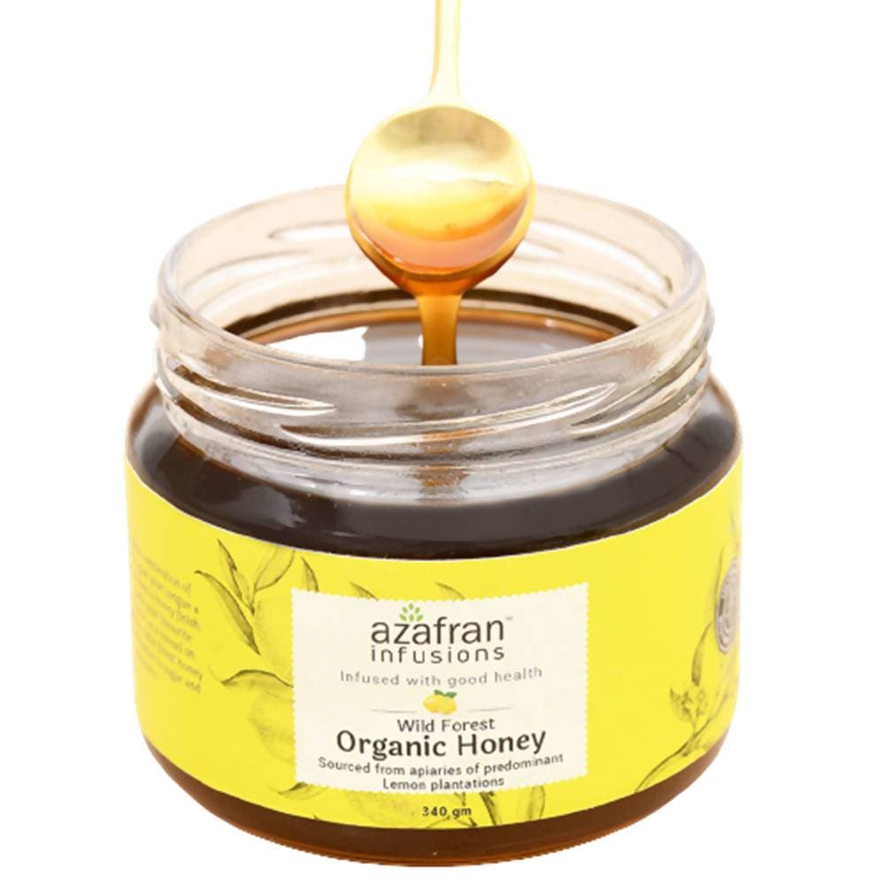 Azafran Infusions Wild Forest Organic Honey (Lemon) | Grocsy