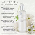 The Face Shop White Seed Brightening Toner - Korean Skincare | Grocsy