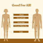 Wipness Natural Chocolate Facial Hair Removal Powder | Grocsy