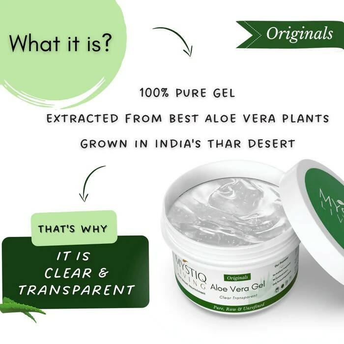 Mystiq Living Originals Aloe Vera Gel | Grocsy